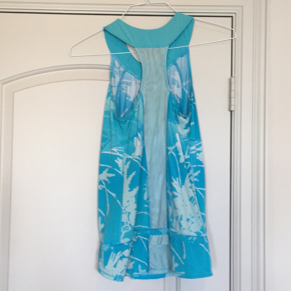 Lululemon Blue Racerback - Picture 3 of 5